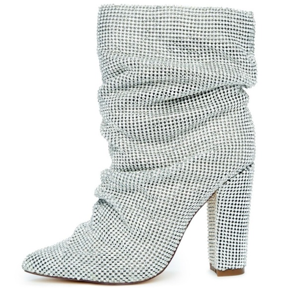 King High Heel Booties Size 7.5 Vigo Fiore - Picture 1 of 5